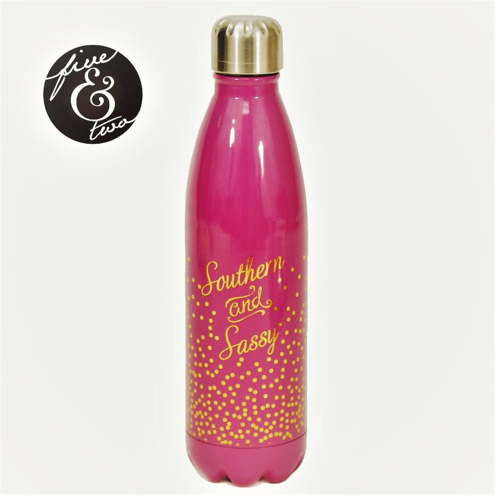 Southern & Sassy Stainless Steel Water Bottle